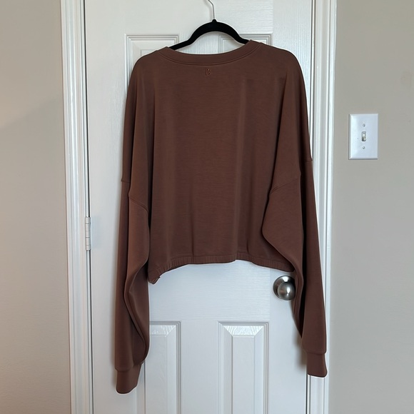 Buff Bunny Luxe Crop Sweatshirt - Picture 6 of 10